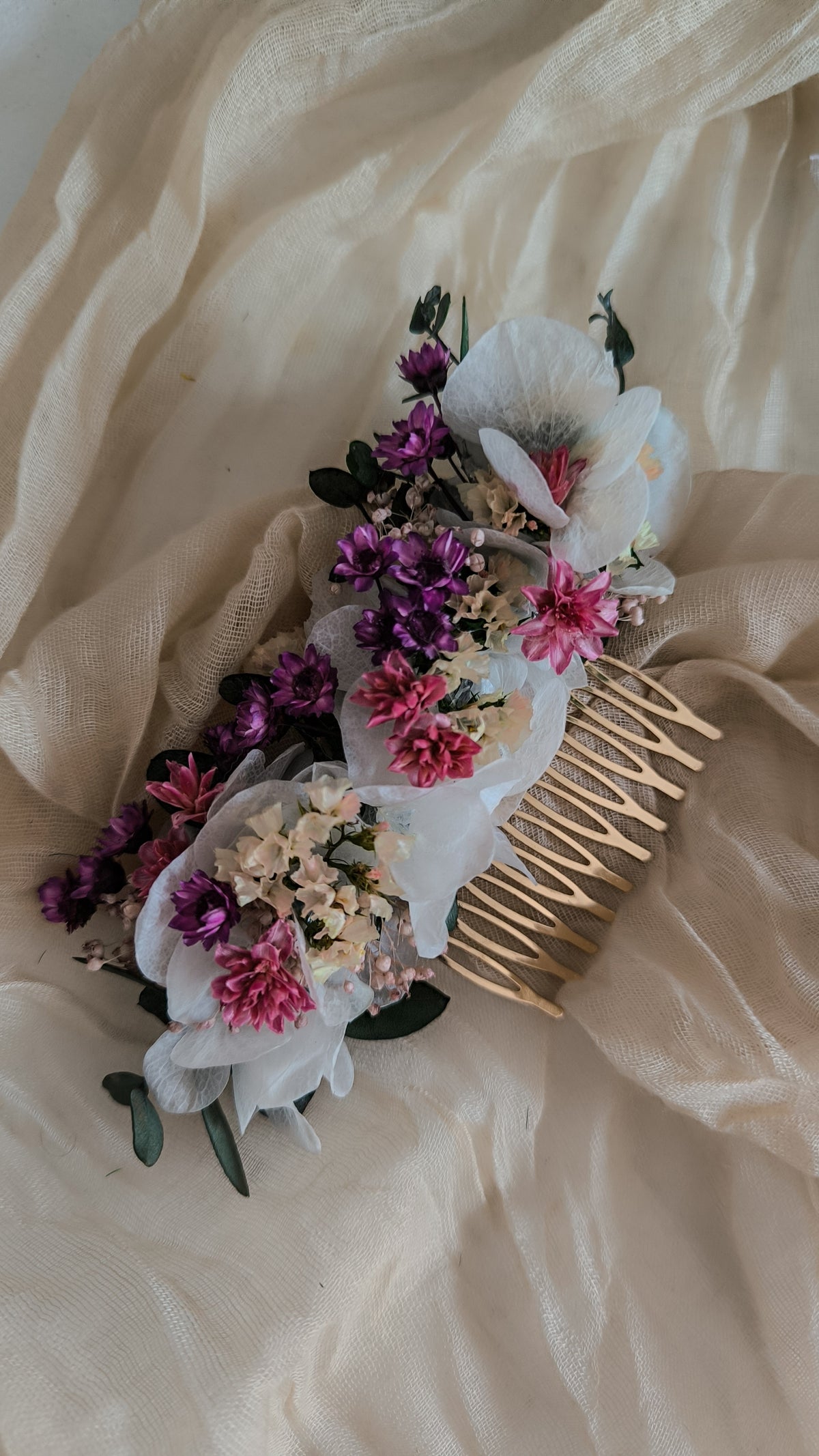 TOCADO FLORAL - Ramo de novia