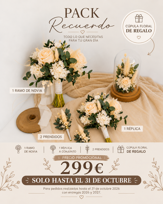 NOVIAS • PACK RECUERDO ¡OFERTA!
