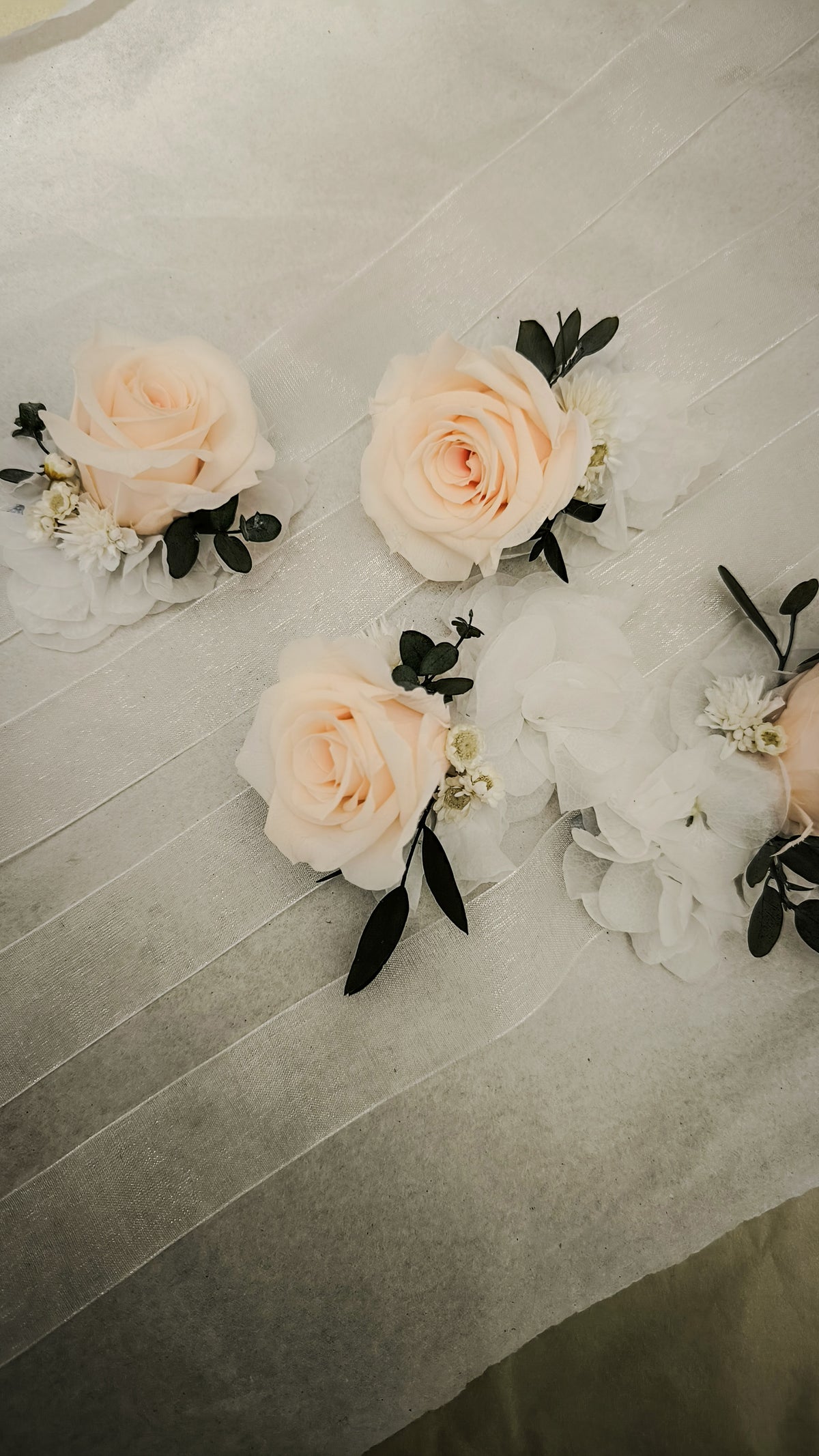 PULSERA FLORAL - Ramo de novia